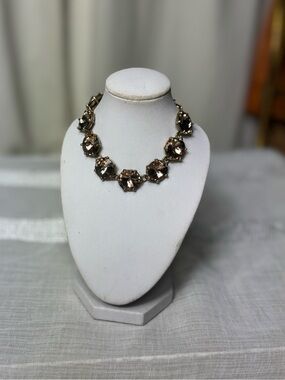 Vintage Stella & Dot gemstone bracelets rose gold pink and gold
